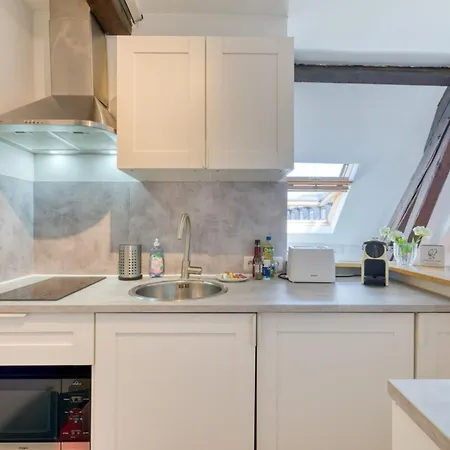 Elisabeth Confortable Avec Lit Double En Centre Rouen