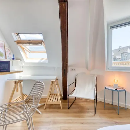 Elisabeth Confortable Avec Lit Double En Centre Rouen