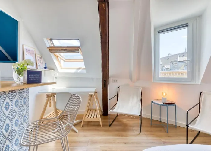 Elisabeth Confortable Avec Lit Double En Centre Rouen